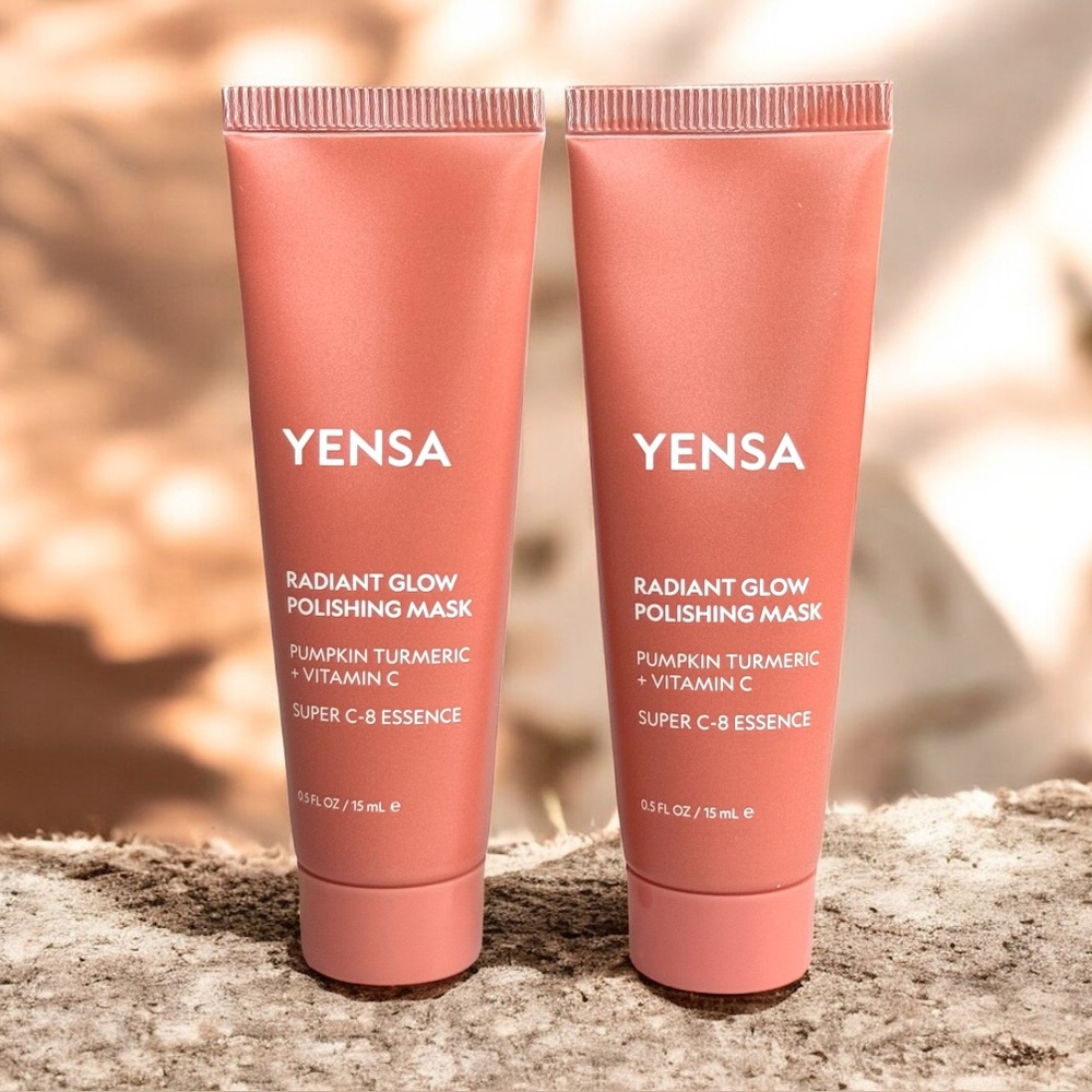 Yensa Radiant Glow Polishing Mask - Bundle of 2 - New & Sealed